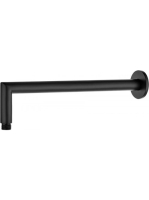Deante Cascada kerek fali zuhanykar 325 mm, fekete NAC N47K