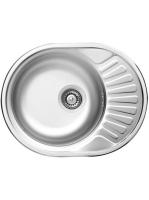 Deante Twist 1 medencés acél mosogató csepegtetővel 58x44,5