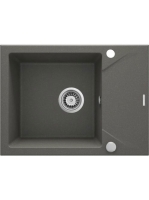 Deante Evora 1 medencés szögletes gránit mosogató csepegtető