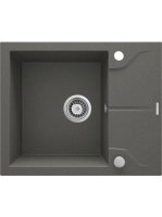 Deante Andante 1 medencés szögletes gránit mosogató csepegte