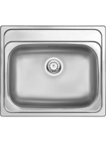 Deante Maredo 1 medencés acél mosogató csepegtető nélkül 60x