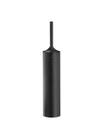 Duravit Starck T padlón álló WC kefe tartóval, matt fekete 0099454600
