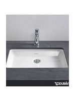 Duravit 2nd floor WonderGliss beépíthető mosdó 55,5x38 03165300001