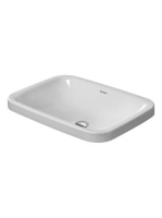 Duravit DuraStyle WonderGliss beépíthető mosdó 60x43 03726000001