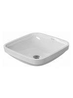 Duravit DuraStyle WonderGliss beépíthető mosdó 37x37 03733700001