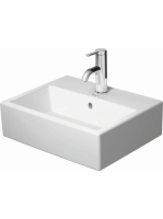 Duravit Vero Air Kézmosó WonderGliss bevonattal 45x35 cm, bútorral aláépíthető, alpin fehér 07244500001