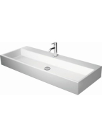Duravit Vero Air csiszolt kerámia mosdó 120x47 cm, WonderGliss bevonattal, alpin fehér 23501200711