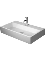 Duravit Vero Air Kerámia mosdó túlfolyó nélkül 80x47 cm, bútorral aláépíthető, alpin fehér 2350800041