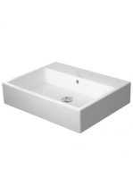 Duravit Vero Air csiszolt kerámia mosdó 60x47cm, WonderGliss bevonattal, csapfurat nélkül, alpin fehér 23526000601