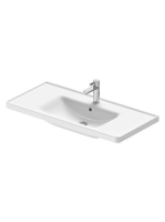 Duravit D-Neo bútorral aláépíthető kerámia mosdó 105x48 cm fehér alpin 2367100000