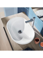 Duravit D-Neo mosdótál 60x40 cm WonderGliss bevonattal, fehér 23726000701