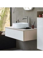 Duravit Zencha kerámia mosdótál 42x42 cm, fényes fehér 2373420079