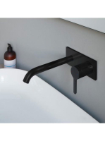 Duravit C.1 falsík alatti mosdócsaptelep 174 mm, matt fekete C11070003046