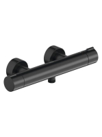 Duravit C.1 termosztátos zuhanycsaptelep, matt fekete C14220000046