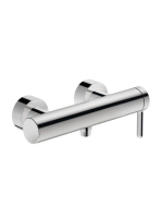 Duravit C.1 egykaros zuhanycsaptelep, króm C14230000010