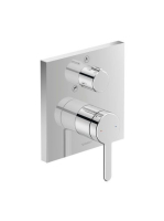 Duravit C.1 egykaros falsík alatti kádcsaptelep 2 fogyasztóhoz, króm C15210011010