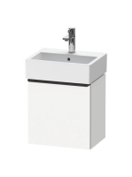 Duravit D-Neo 1 ajtós fali mosdószekrény Vero Air kézmosóhoz, jobbos, matt fehér DE4217R1818
