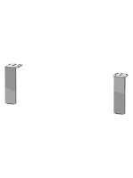 Duravit mosdószekrényhez tartóláb 2db, króm UV999300000