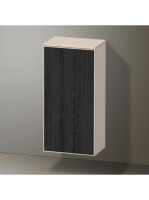 Duravit Zencha középmagas szekrény 81,9x40 cm, balos, fekete tölgy/matt taupe ZE1350L16830000