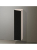 Duravit Zencha magas szekrény 176x40 cm, jobbos, struktúrált fekete/matt taupe ZE1352R63830000