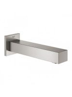 Grohe Eurocube kádkifolyó 170 mm, supersteel 13303DC0 - Fürd