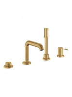 Grohe Essence 4-lyukú egykaros kádkombináció, matt arany 195