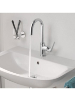 Grohe BauFlow egykaros magas mosdócsaptelep húzórudas müa. l