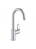 Grohe BauLoop egykaros mosdócsaptelep ClickClack leeresztőve