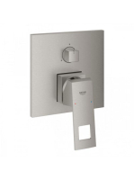 Grohe Eurocube egykaros keverő 3-utas váltóval, rozsdamentes