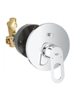 Grohe BauLoop kád csaptelep 29081000 komplett - Fürdőszoba -