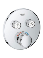 Grohe Grohtherm SmartControl termosztátos színkészlet, króm