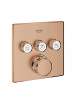 Grohe Grohtherm SmartControl termosztátos színkészlet, matt