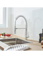Grohe Get egykaros konyhai csaptelep zuhanyváltóval