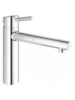Grohe Concetto egykaros konyhai csaptelep kihúzható fejjel,