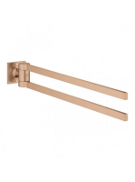 Grohe Allure dupla törölközőtartó, matt rose arany 40342DL1