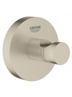 Grohe Essentials fürdőköpeny akasztó, szálcsiszolt nikkel 40