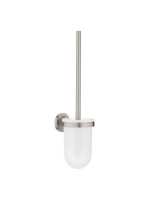 Grohe Essentials WC kefe garnitúra, rozsdamentes acél hatású