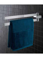 Grohe Selection Cube forgatható dupla törölközőtartó 400 mm,