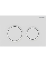 Geberit Omega20 működtetőlap 2 mennyiséges öblítéshez, easy-