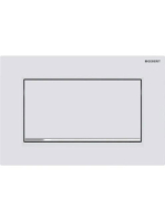 Geberit Sigma30 nyomólap easy-to-clean bevonattal, matt fehé