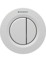 Geberit 01 pneumatikus 2 mennyiséges öblítésű vezérlő, Easy