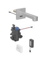 Geberit Brenta fali mosdócsaptelep 22 cm, termosztatikus kev