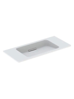 Geberit One rövidített kivitelű mosdó 90x40 cm csaplyuk és t