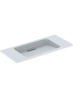 Geberit One rövidített kivitelű mosdó 90x40 cm csaplyuk és t