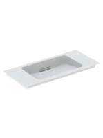 Geberit ONE rövidített kivitelű mosdó 90x40 cm csaplyuk nélk