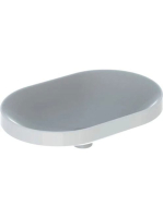 Geberit VariForm beépíthető mosdó 60 cm, ellipszis alak, túl