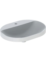 Geberit VariForm beépíthető mosdó 60 cm, ellipszis alakú, cs