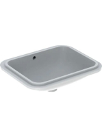 Geberit VariForm alulról beépíthető szögletes mosdó 53 cm, t