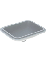 Geberit VariForm alulról beépíthető szögletes mosdó 53 cm, t