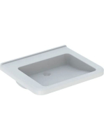Geberit Selnova Comfort Square akadálymentes mosdó 65 cm, tú